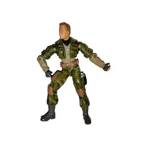 2003 Hasbro GI Joe Sniper Cross Hair v1 Valor vs Venom 3.75" Action Figure Vntg‎